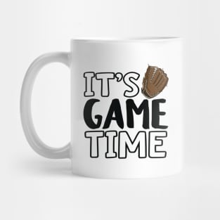 "It's Game Time", Baseball, Glove Mug